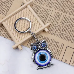 1Pcs/Lot Blue Evil Eye Owl Lucky Charm Protection Tassel Car Hanger