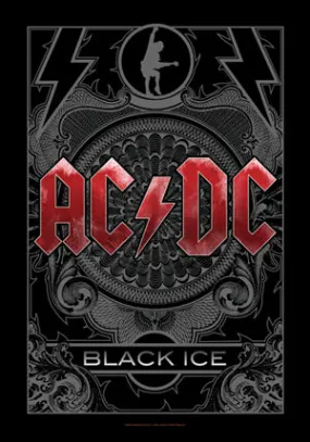 ACDC Textile Poster Flag