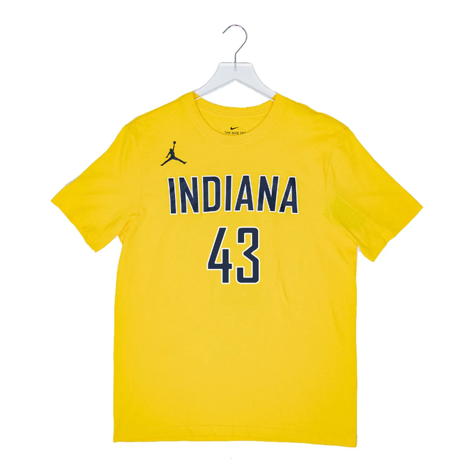 Adult Indiana Pacers #43 Pascal Siakam Statement Name and Number T-shirt by Jordan