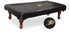 Anaheim Ducks HBS Black Vinyl Billiard Pool Table Cover