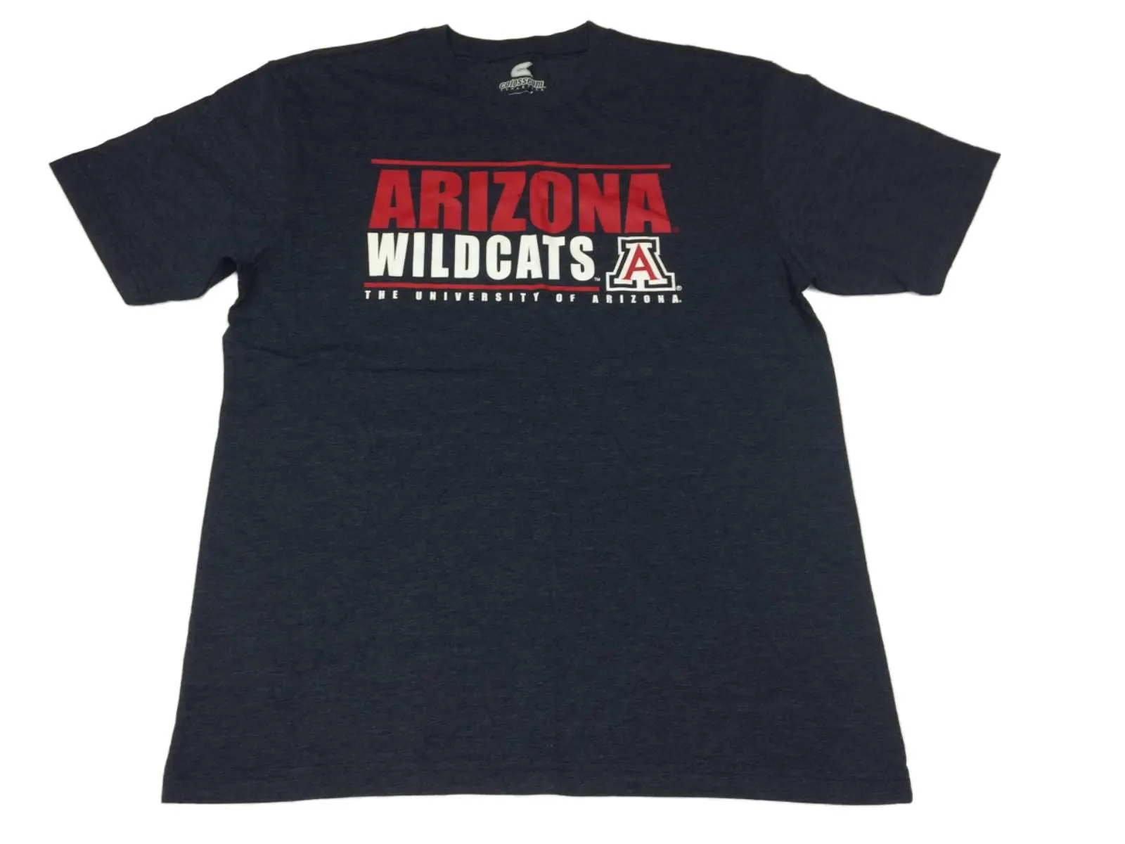 Arizona Wildcats Colosseum Navy Short Sleeve Crew Neck T-Shirt (L)