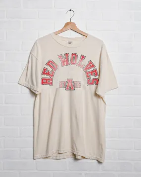 Arkansas State Red Wolves Mega Arch Ivory Tee