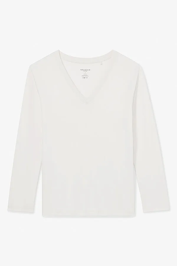 Asher T-Shirt - Pima Cotton :: Ivory