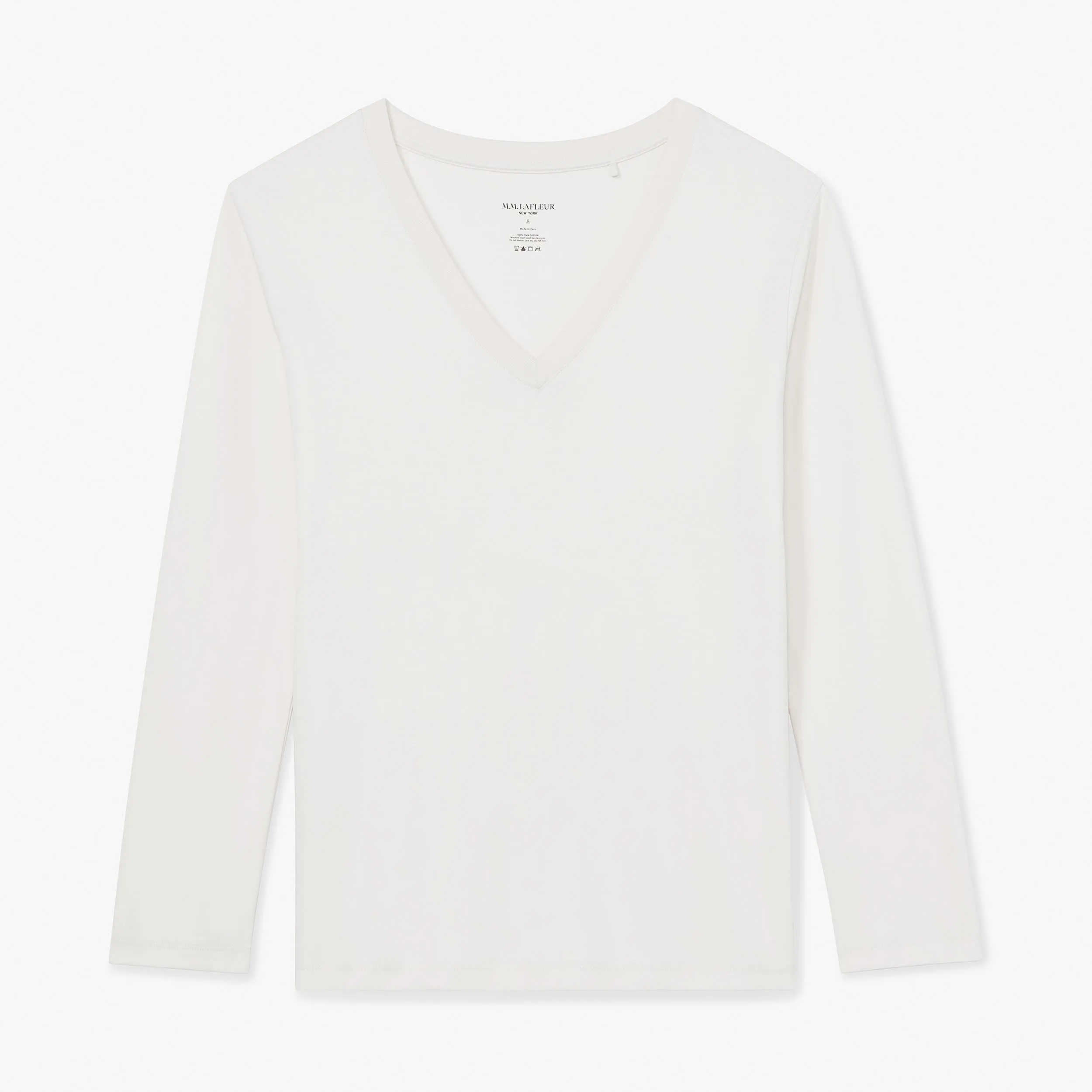 Asher T-Shirt - Pima Cotton :: Ivory