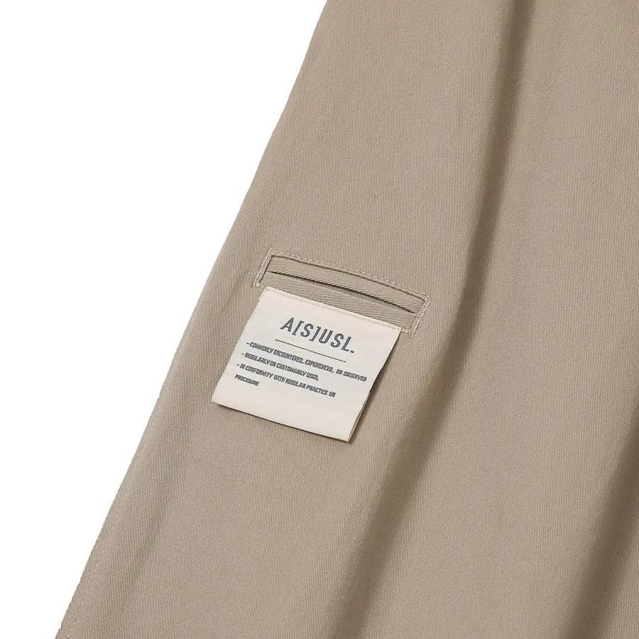 A[S]USL SIGNATURE PANTS-LIGHT BEIGE