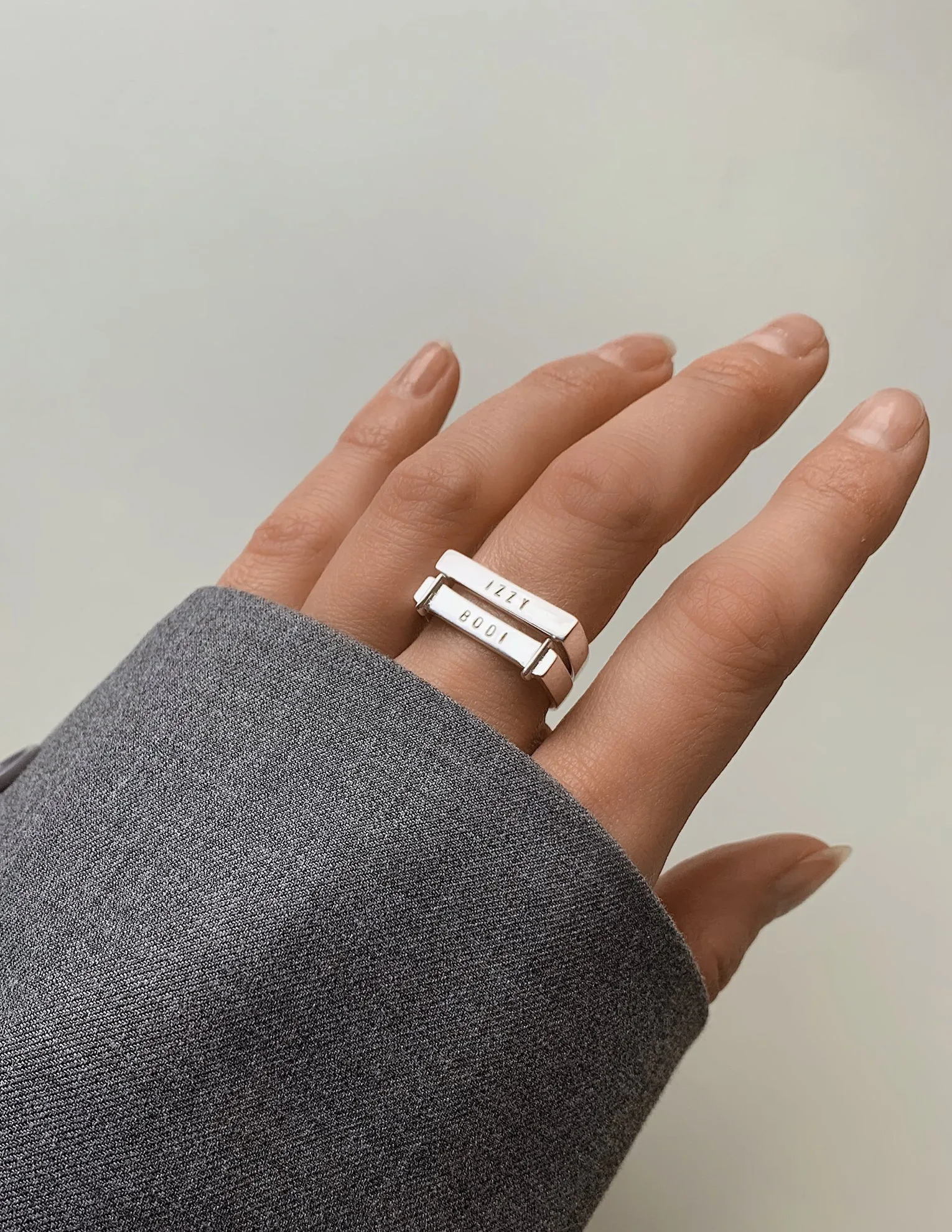 Atmosphere ring <br>Silver