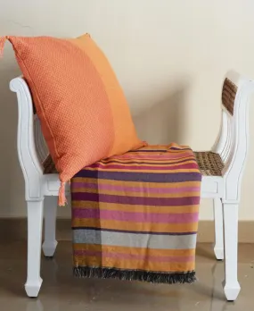 Autumn Stripe Throw