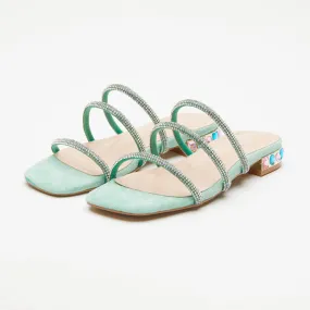 AZURA ALLUXURE SLIDE SANDAL