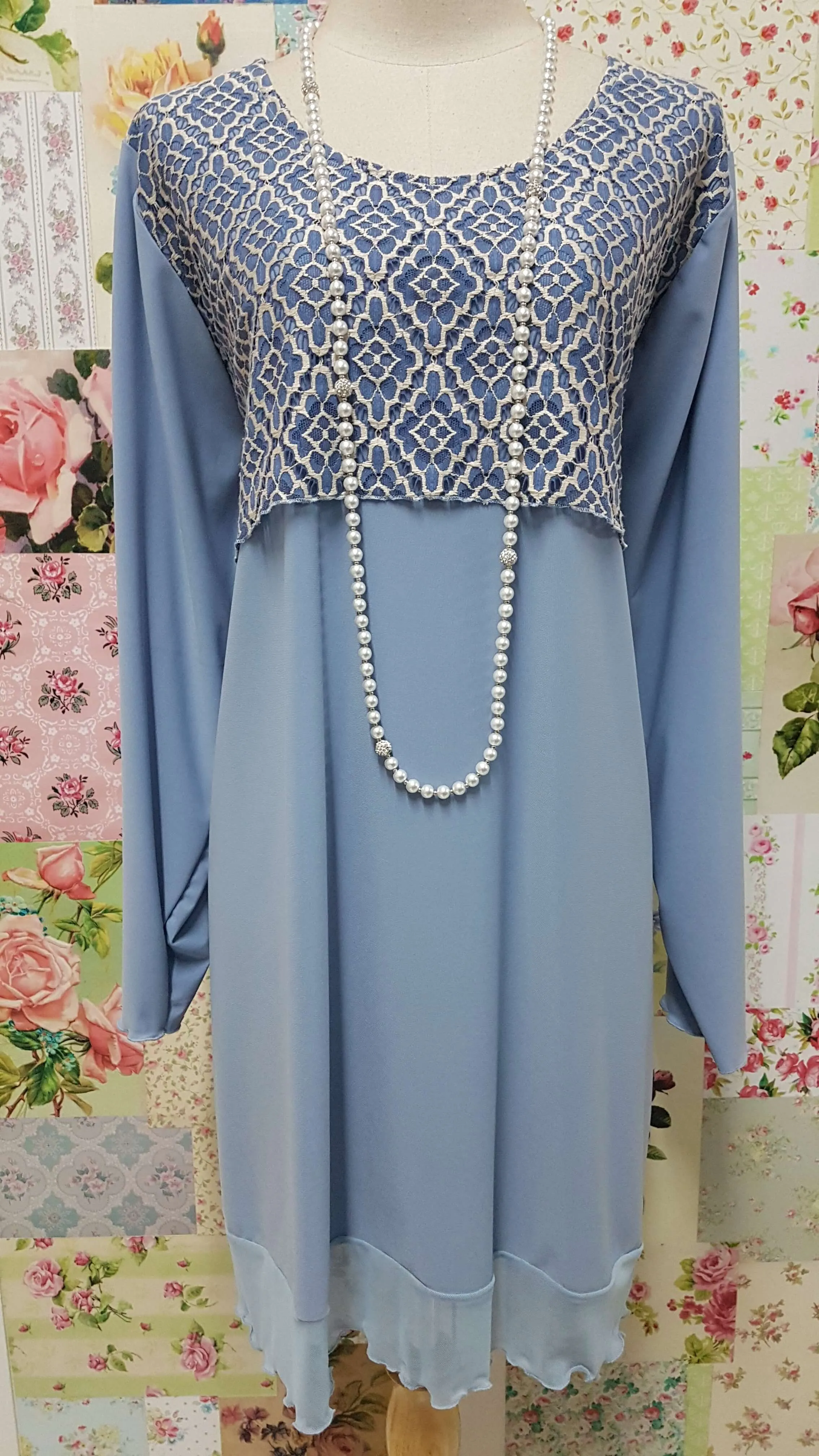 Baby Blue Top LR0447