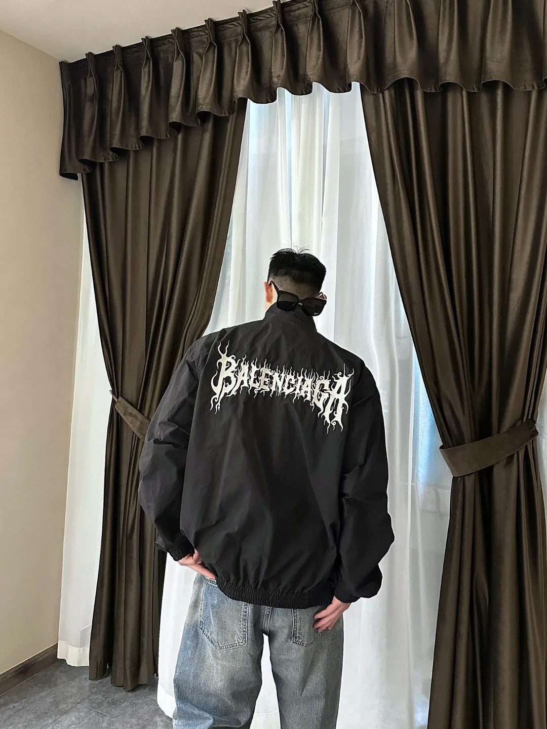 Balenciaga Lightweight Jacket - Black