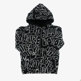 BBC BB Billionaire Doodles Hoodie Black Infant Sizes