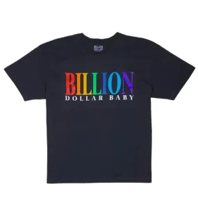 Billion Dollar Baby Colorful T Shirt (Black)