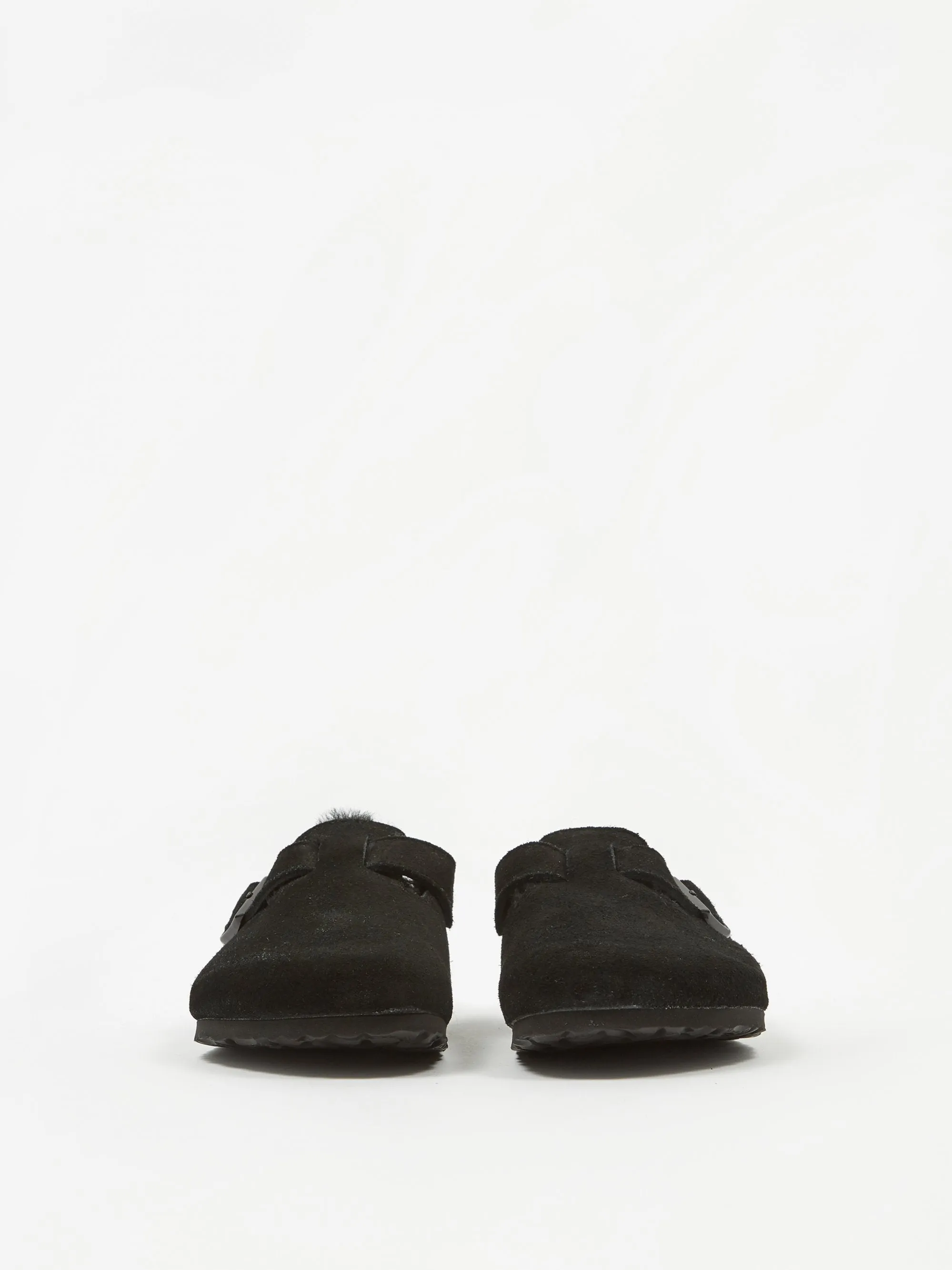 Birkenstock Boston Fur W - Black