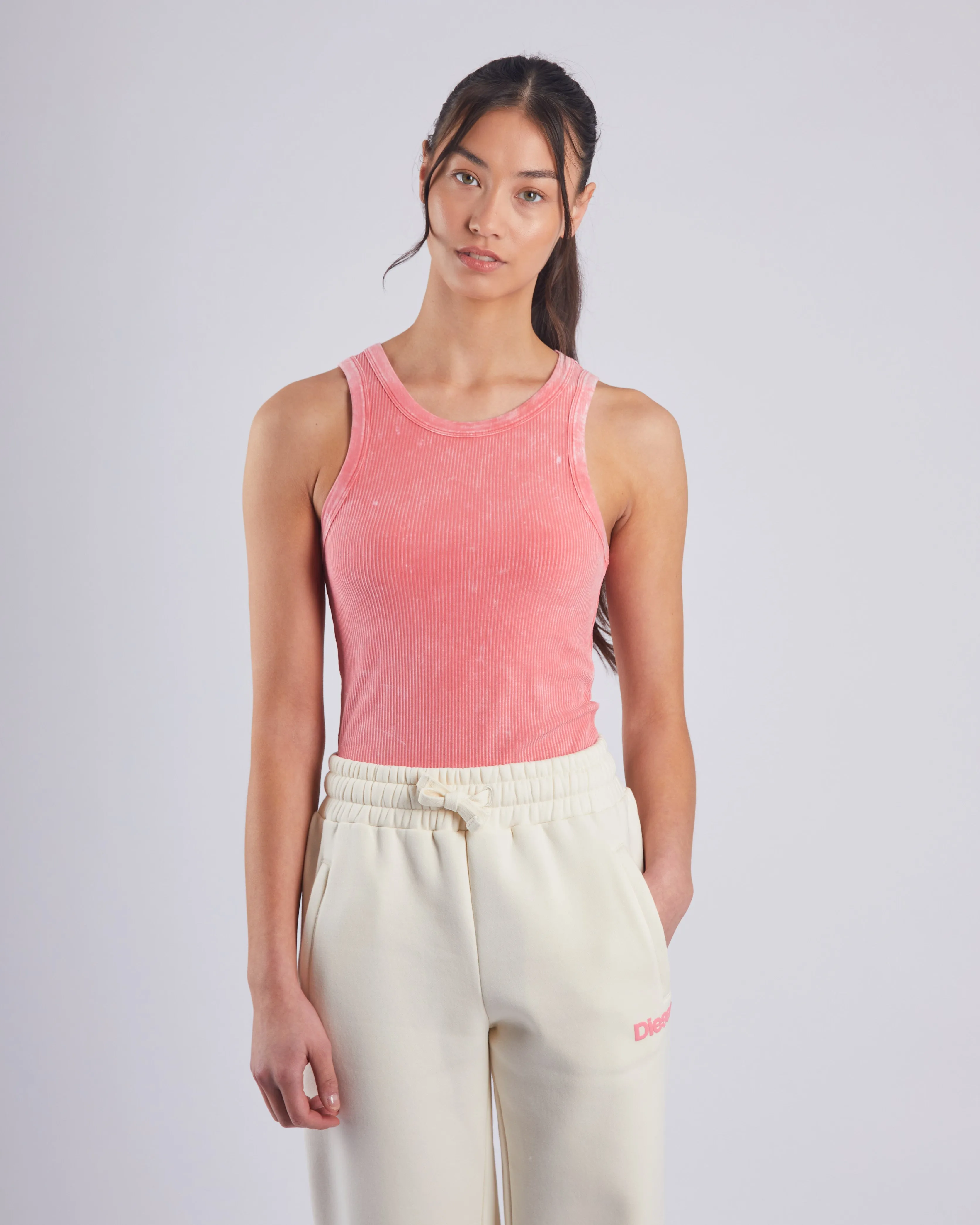 Bisty Vest Washed Blush