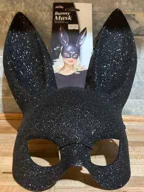 Black Bunny Girl Face Mask 93396