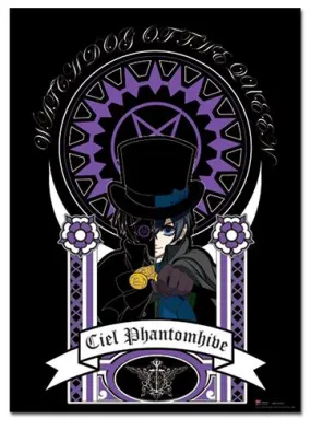 Black Butler: Ciel Art Nouveau Wall Scroll