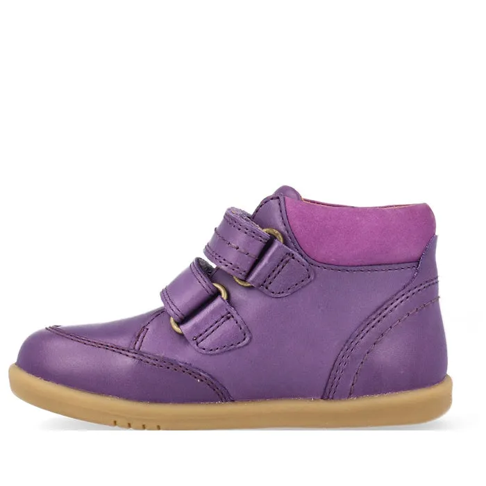 Bobux Iwalk Timber Indigo Purple Leather Boot 632625