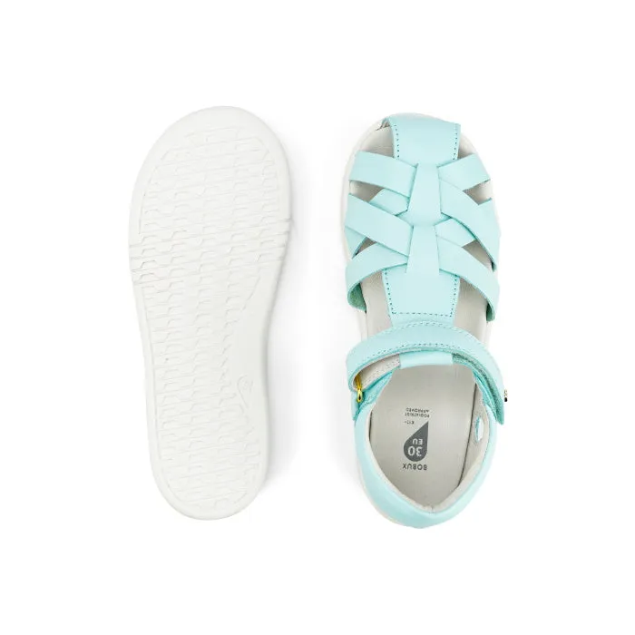 Bobux Kid   Plus Tropicana II Closed Toe Quick Dry Sandal Mist Blue