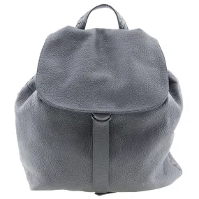 BOTTEGAVENETA Backpack Calfskin gray INTRECCIATO unisex(Unisex) Used Authentic