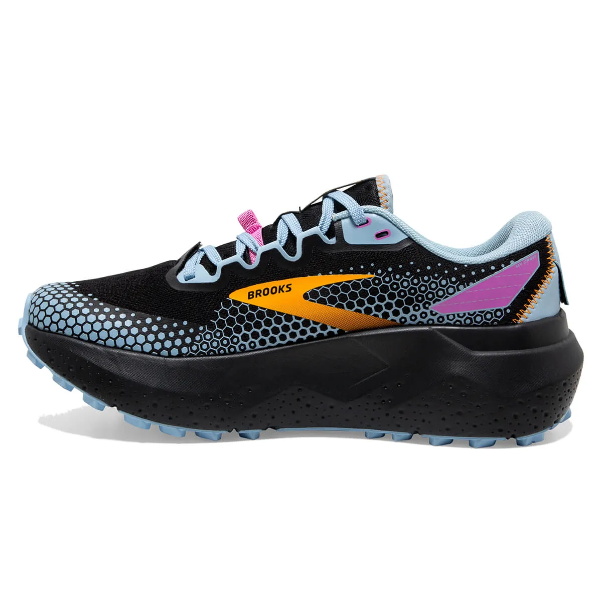 Brooks Caldera 6 Womens | Black/blue/yellow