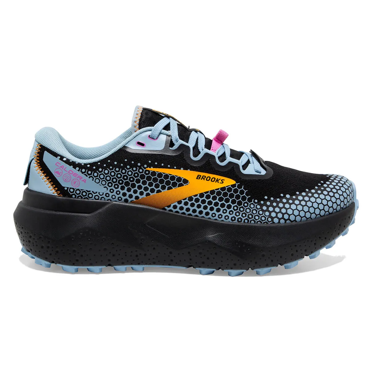 Brooks Caldera 6 Womens | Black/blue/yellow