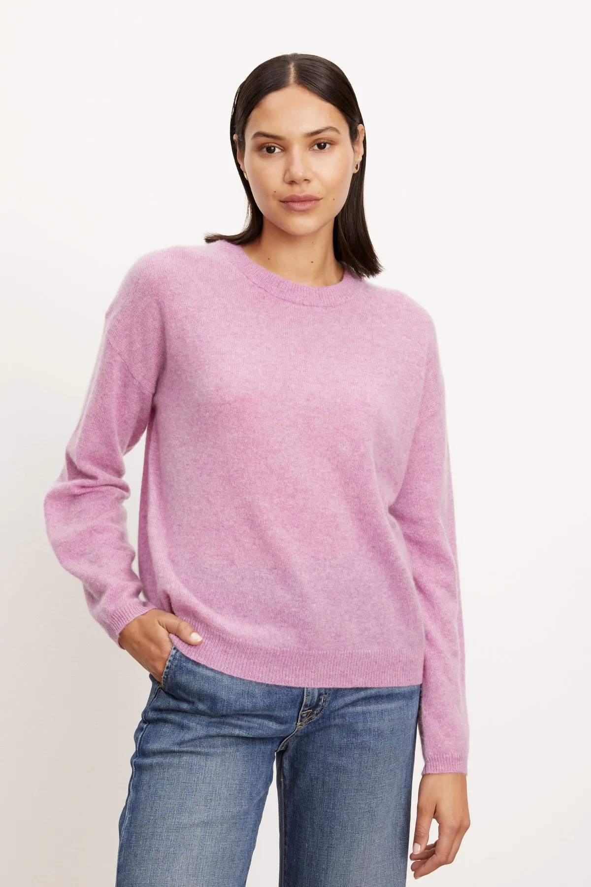 BRYNNE CASHMERE CREW NECK SWEATER