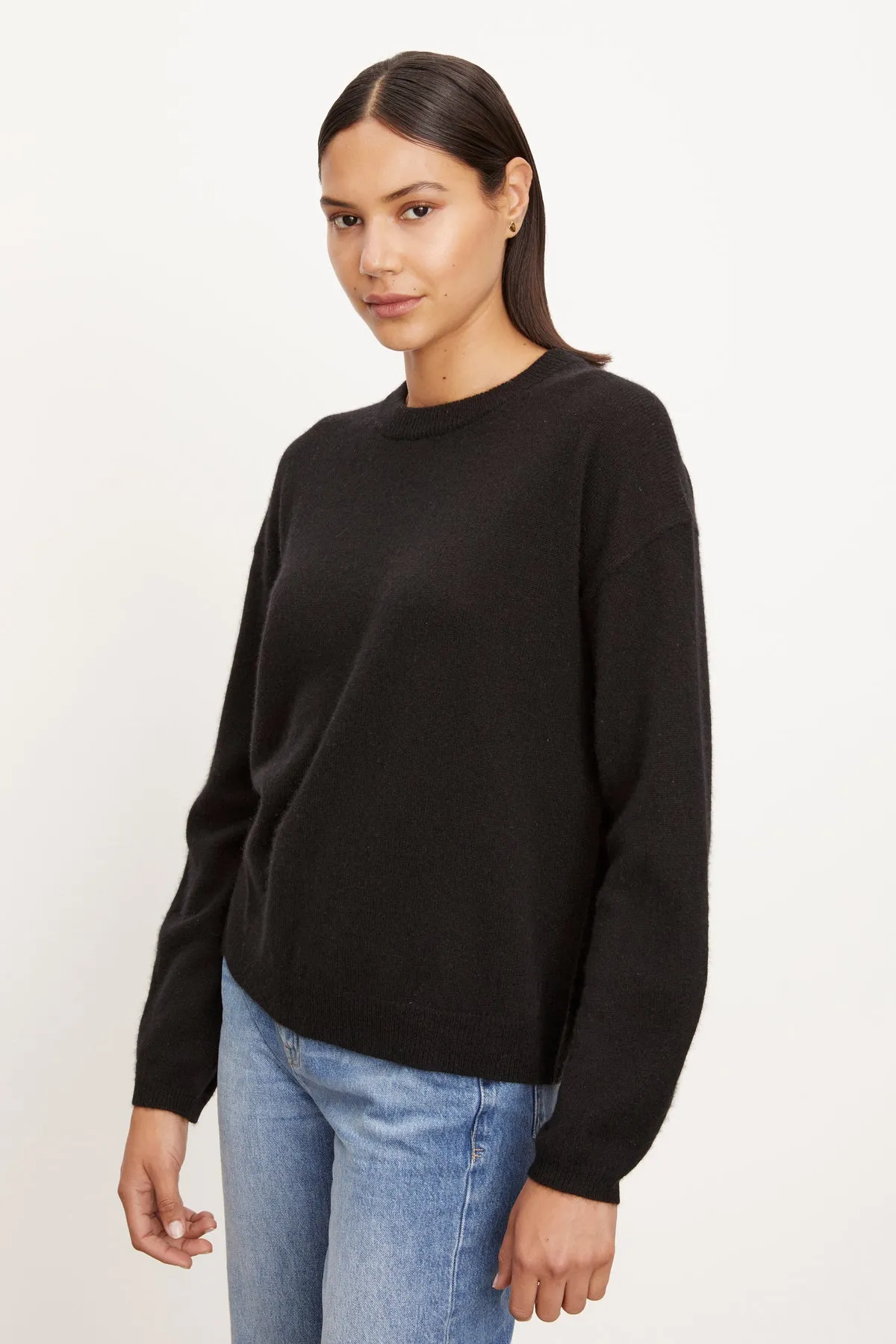 BRYNNE CASHMERE CREW NECK SWEATER