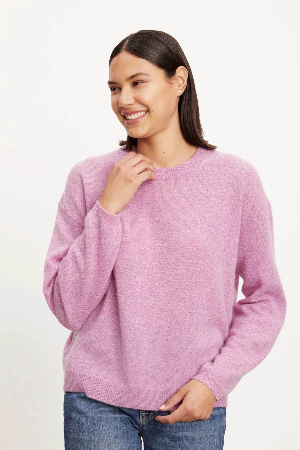 BRYNNE CASHMERE CREW NECK SWEATER