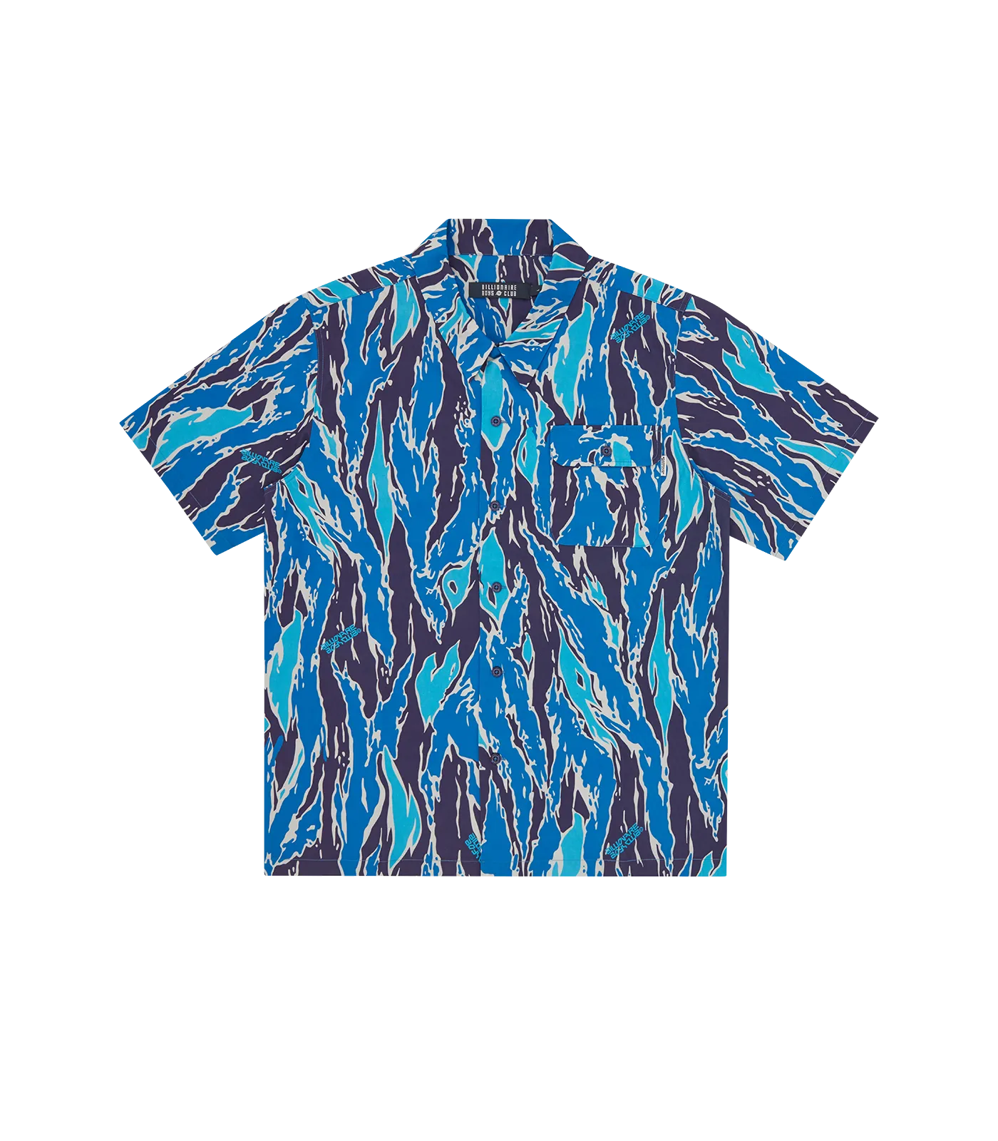 CAMO SHIRT - BLUE