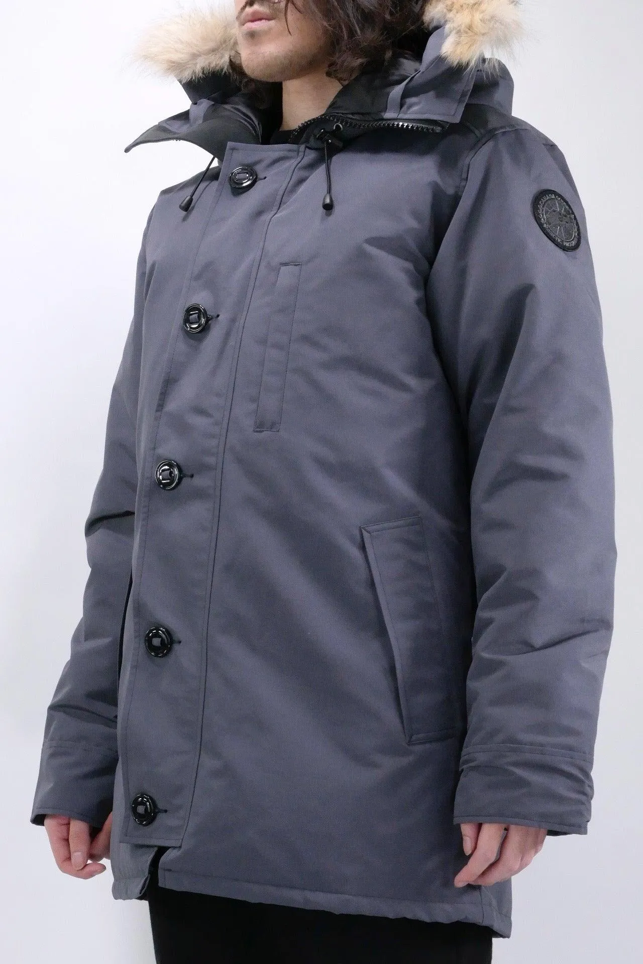 Canada Goose Mens *Parka Chateau Black Label - Titanium