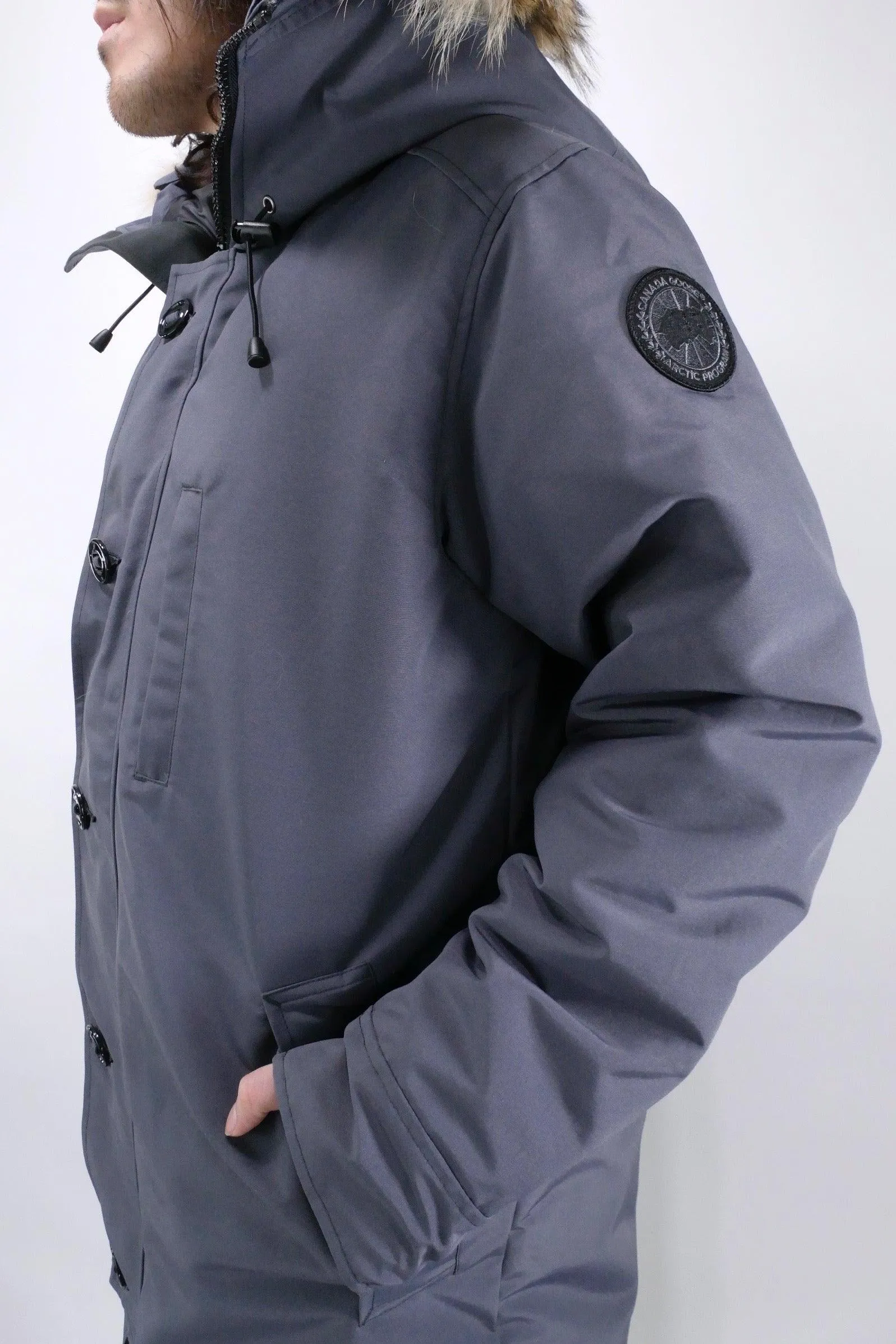 Canada Goose Mens *Parka Chateau Black Label - Titanium