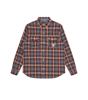 CHECK SHIRT - BROWN CHECK