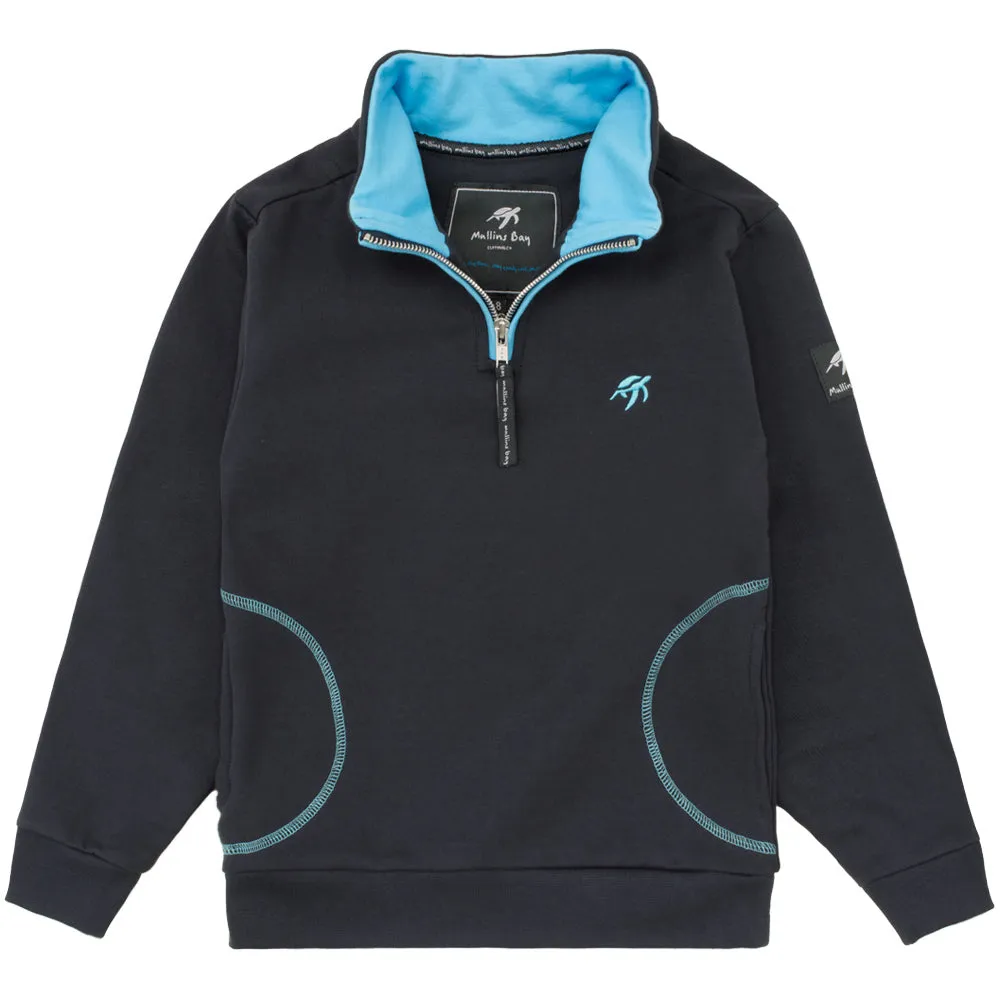 Childrens West Coast Sweatshirt - Harbour Blue