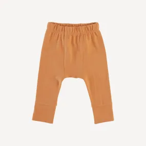 classic panda pant | caramel | organic cotton interlock