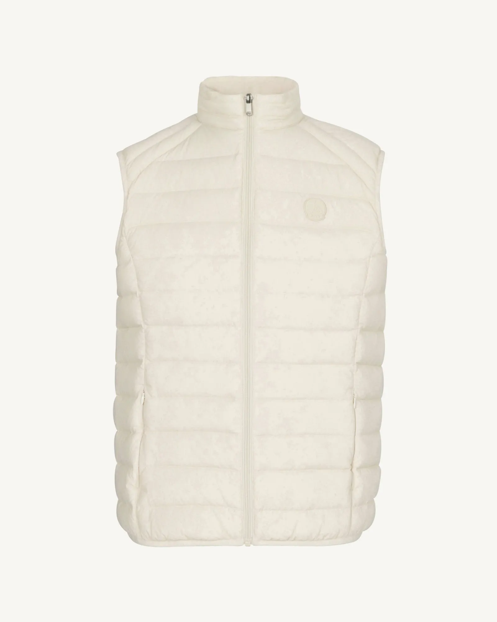 Clay Arafo stretch sleeveless puffer jacket