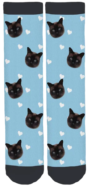 Cola the Cat Crew Socks