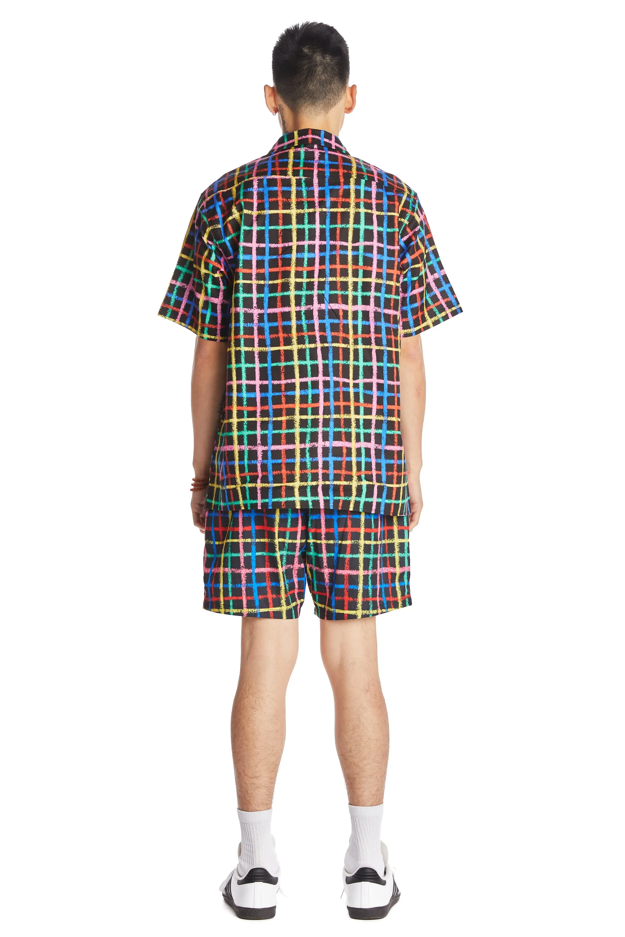 Crayon Checkered Camp Shirt