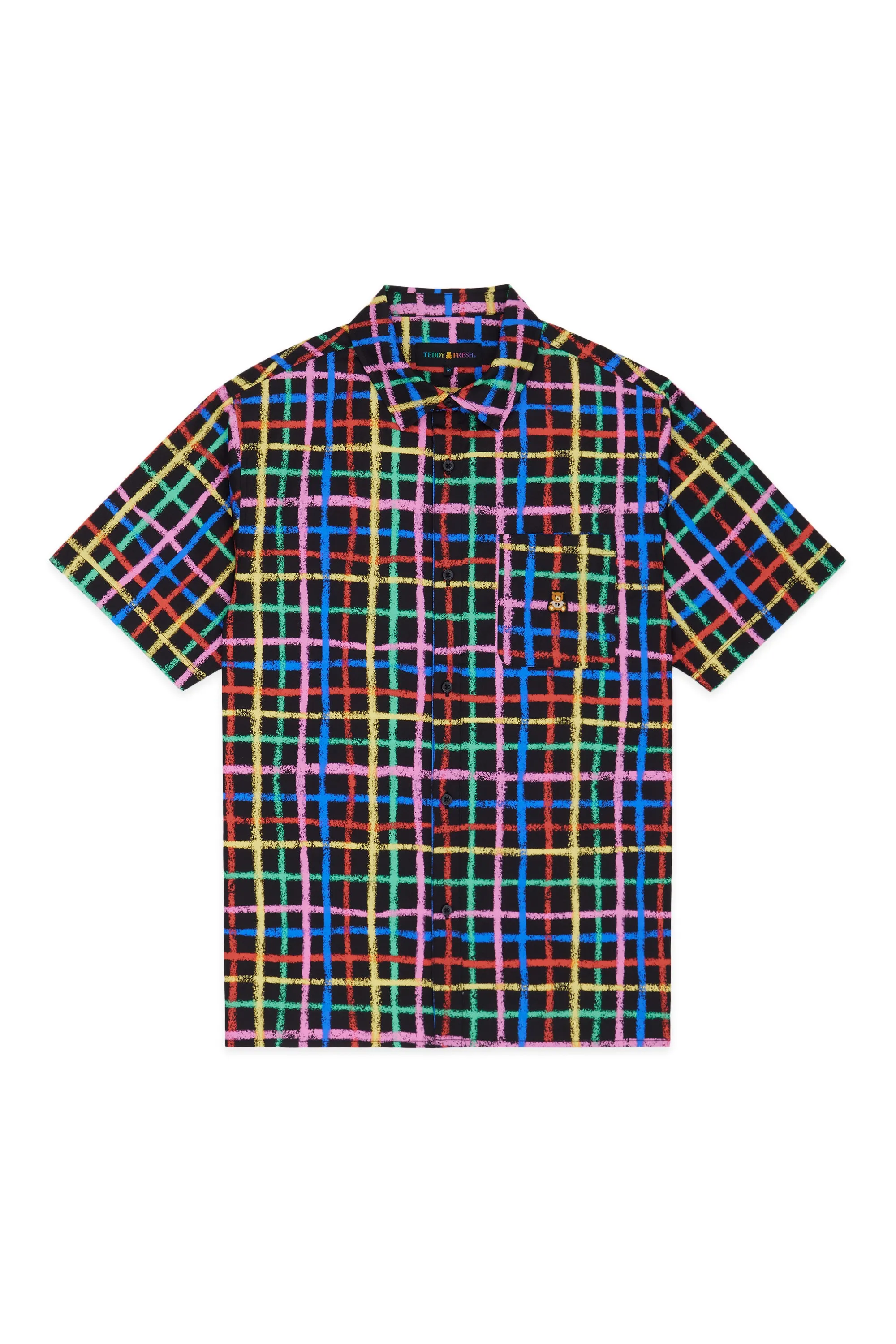 Crayon Checkered Camp Shirt