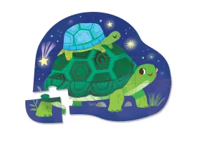 Crocodile Creek - Mini Puzzle 12pc -Turtles Together