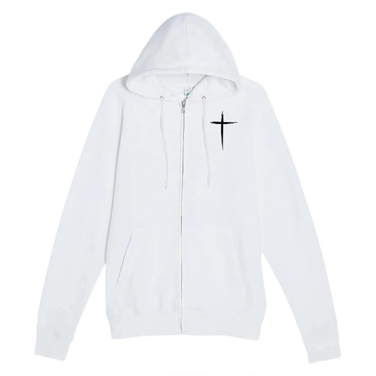 Cross Full Zip Sweatshirt Hoodie