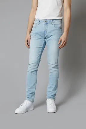 Dakota Slim Fit Jeans In Sky Blue