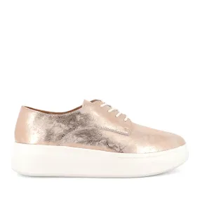 DERBY CITY LACEUP - MARBLE METALLIC LEATHER