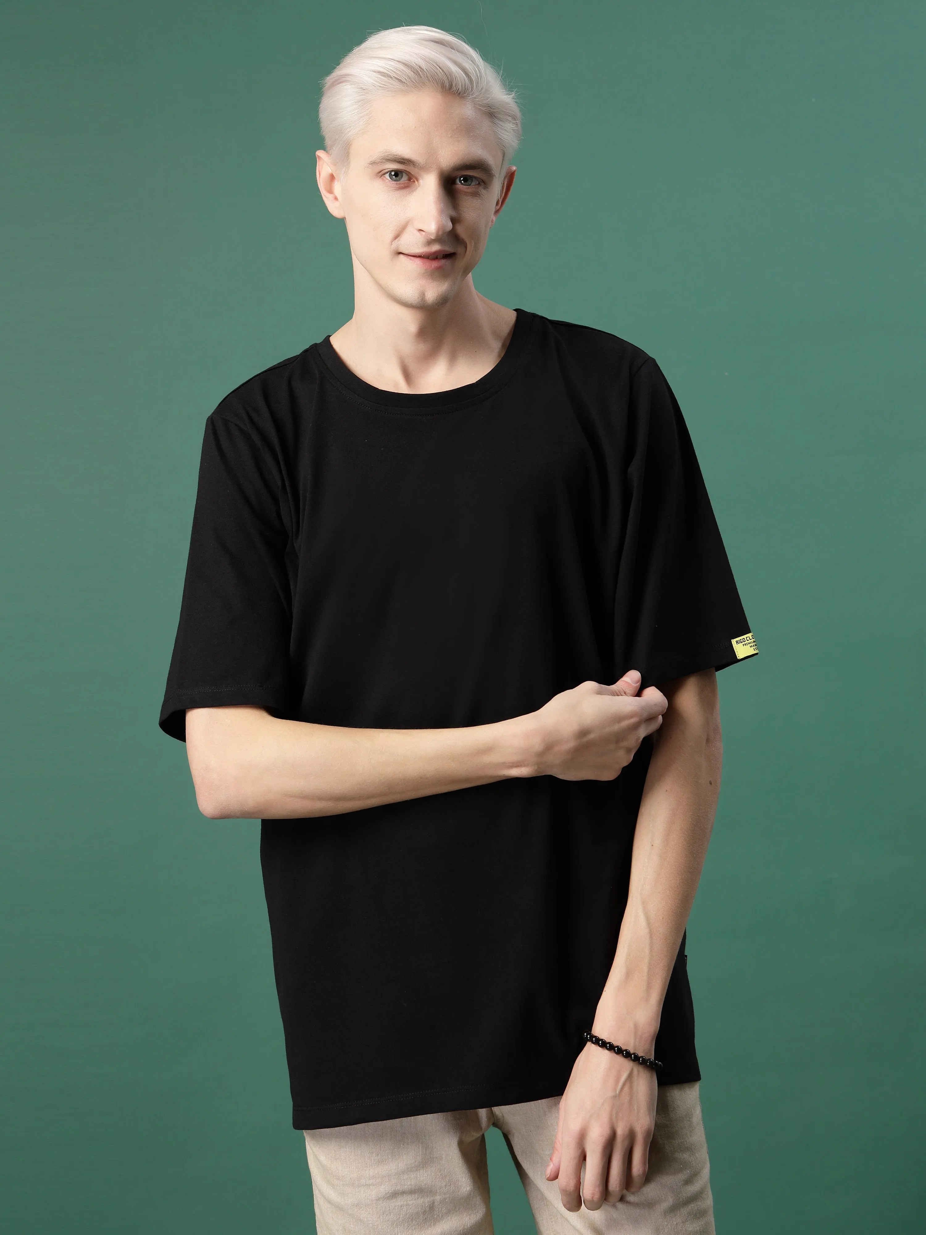 Effortless Cool Men's Oversized Cotton T-shirt