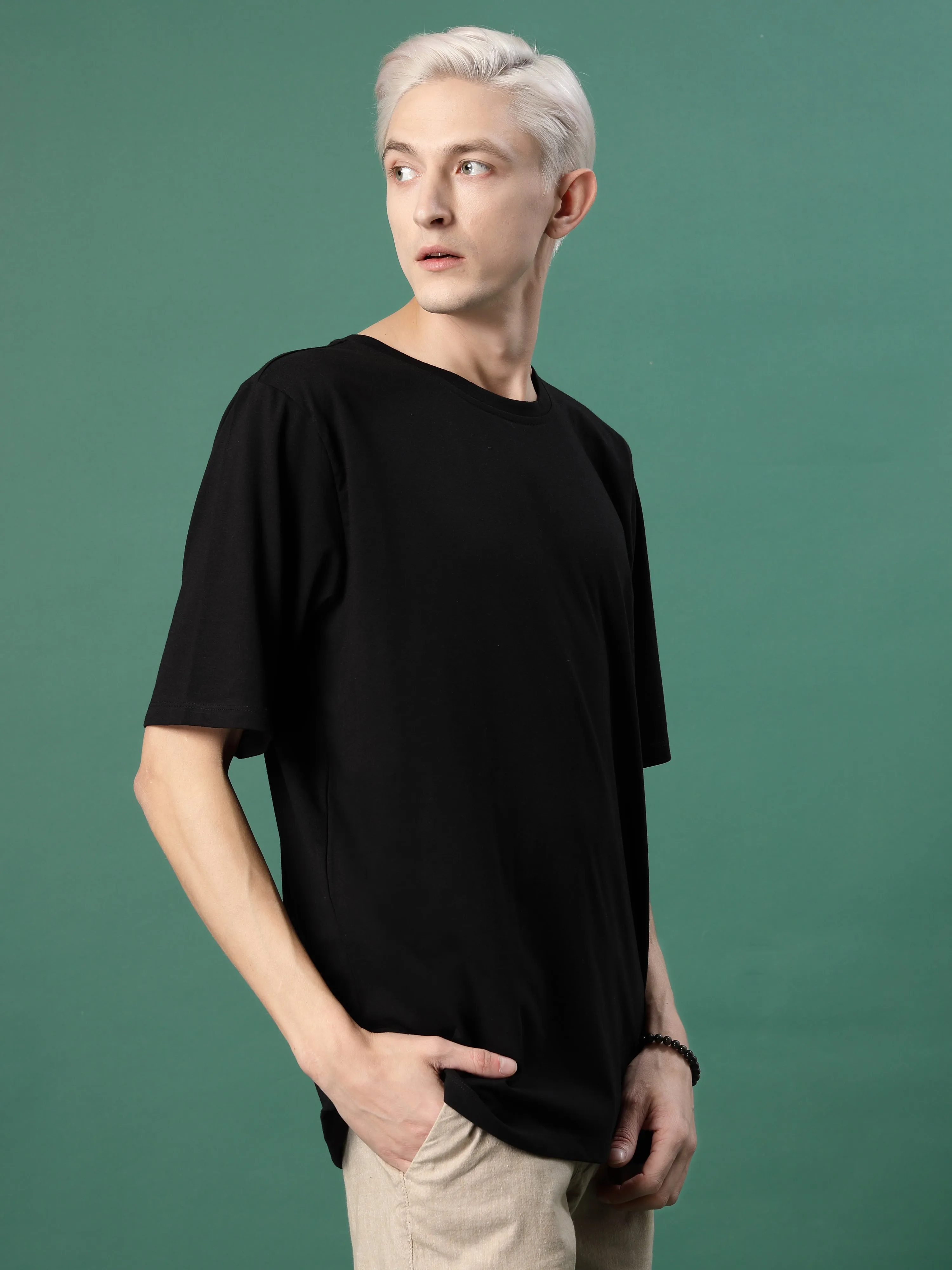 Effortless Cool Men's Oversized Cotton T-shirt