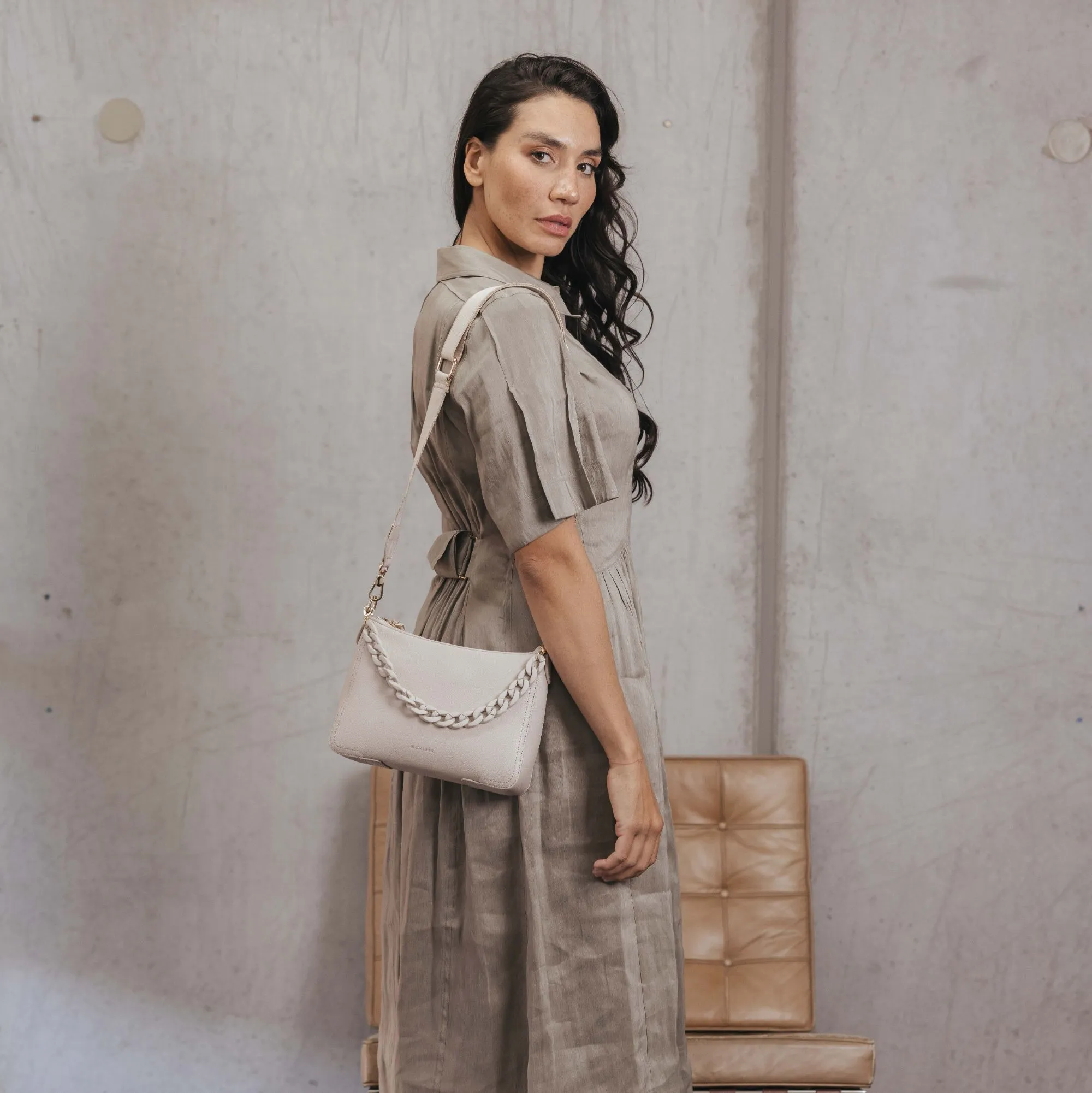 Elle Crossbody Bag Oatmeal