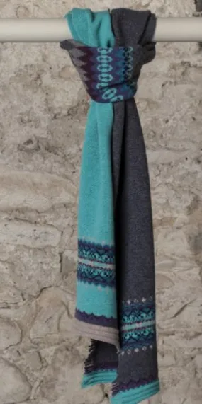 Eribé Alloa Scarf - O'Emerald