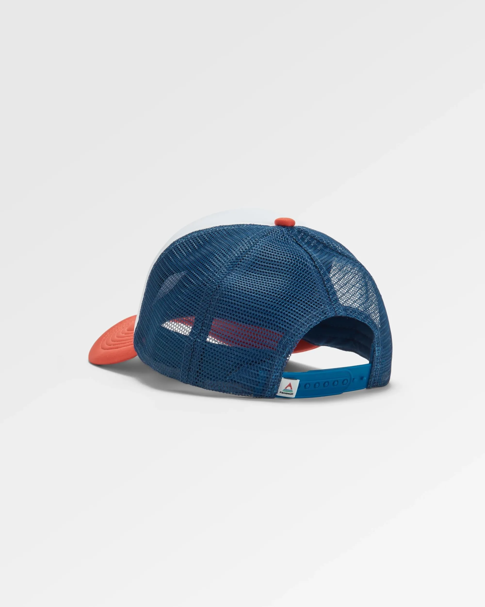 Escapism Trucker Cap - Moonlight Blue/Red Spice