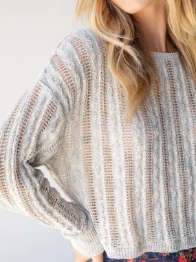 Favorite Layering Sweater - Light Blue