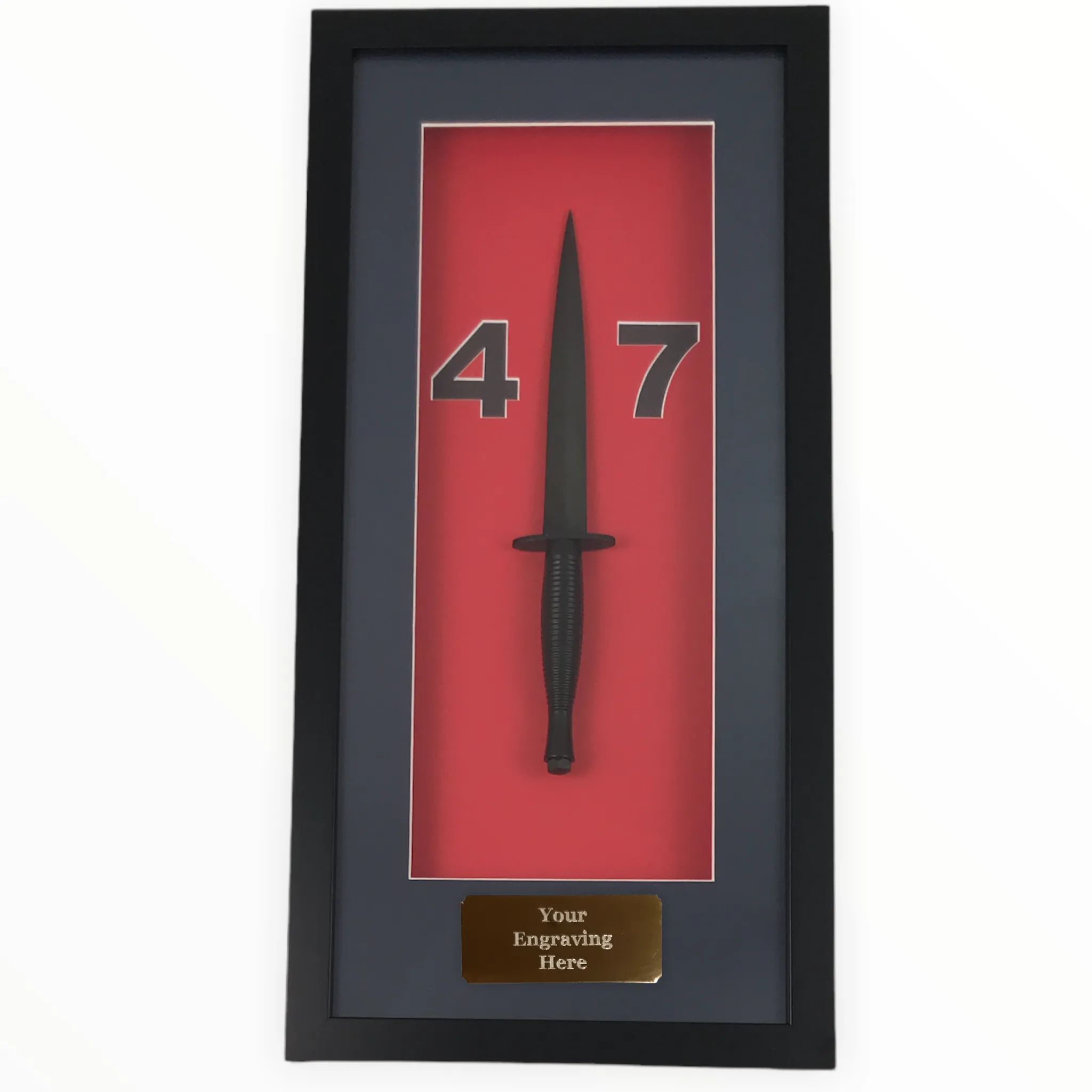 Framed Commando Dagger - 47 Commando