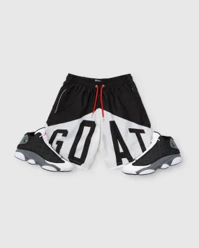 GOAT Big Arch Logo Shorts (Flint Black)